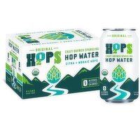 H2OPS ORGL HOP Water ZERO ALC ZERO Cal, 8 pack - 72 Ounce